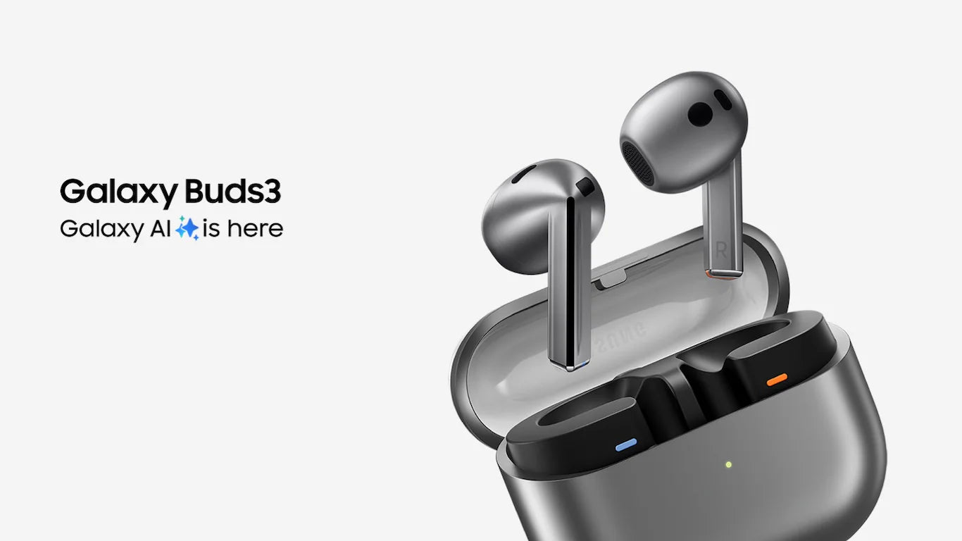 Samsung Galaxy Buds3 with Adaptive Noise Control & AI